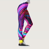 ネオンのトンネルの寸法 レギンス (右)