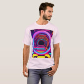 ネオンのトンネルの寸法 Tシャツ (正面フル)