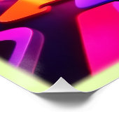 ネオンのトンネル:サイケデリック旅 ポスター (コーナー)