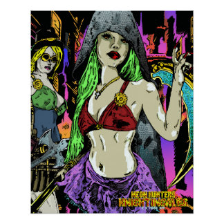 ネオンのハンター：ナイチンゲール ポスター