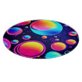 ネオンのバブル宇宙 カッティングボード (角)