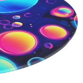 ネオンのバブル宇宙 カッティングボード (角)
