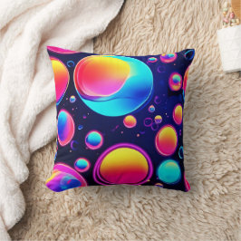 ネオンのバブル宇宙 クッション
