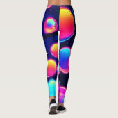 ネオンのバブル宇宙 レギンス (裏面)