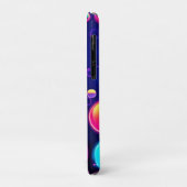 ネオンのバブル宇宙 Case-Mate iPhoneケース (裏面/左)