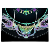 ネオンのマリンスケッチ ラージペーパーバッグ (正面)