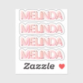 ネオンのメリ白熱［赤熱］光を放つンダ名 シール (シート)