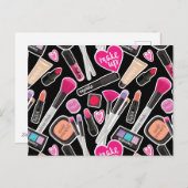 ネオンの化粧パターン シーズンポストカード (正面/裏面)