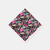 ネオンの化粧パターン スタンダードカクテルナプキン (角)