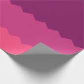 ネオンの日没パターン ラッピングペーパー (角)