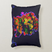 ネオンの木の爆発 アクセントクッション (正面(垂直))