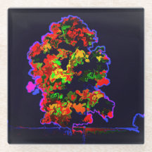 ネオンの木の爆発