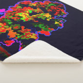 ネオンの木の爆発 シェルパブランケット (3/4)