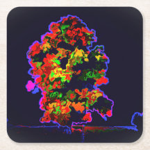 ネオンの木の爆発