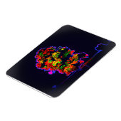 ネオンの木の爆発 マグネット (左側)