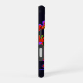 ネオンの木の爆発 iPhone 16ケース (右側面)