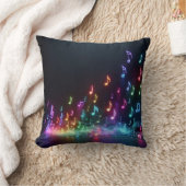 ネオンの楽譜 クッション (ブランケット)