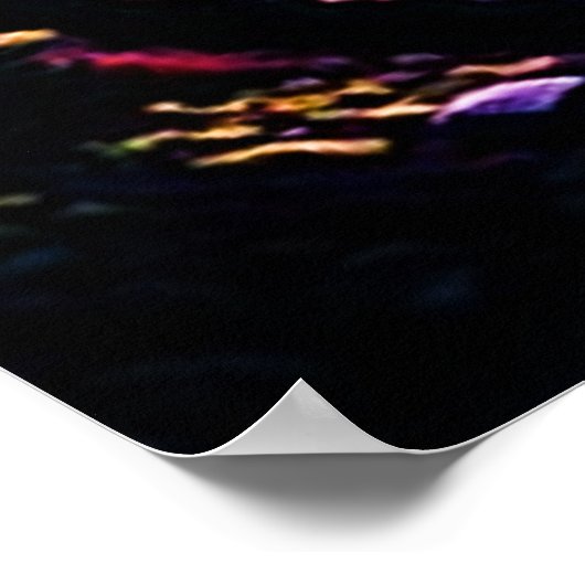 ネオンの滝 ポスター (角)