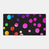 ネオンの点に雨が降る デスクマット (正面)