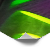 ネオンの煙を上げる都市ダンサー ポスター (角)