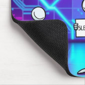 ネオンの熱狂的な夢の風景 マウスパッド (コーナー)