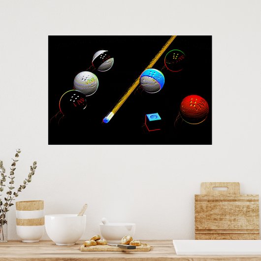 ネオンの看板 ポスター (キッチン)