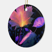 ネオンの紅葉 セラミックオーナメント (左)