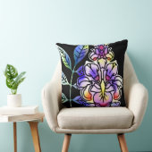 ネオンの花 クッション (椅子)