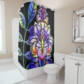 ネオンの花 シャワーカーテン (インサイチュ)