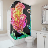 ネオンの花 シャワーカーテン (インサイチュ)