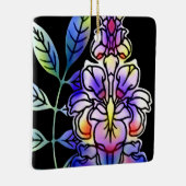 ネオンの花 セラミックオーナメント (右)