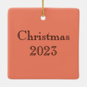 ネオンの花 セラミックオーナメント (裏面)