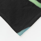 ネオンの花 フリースブランケット (角)