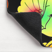 ネオンの花 マウスパッド (コーナー)