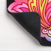 ネオンの花 マウスパッド (コーナー)