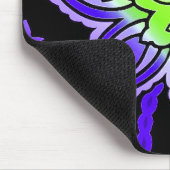 ネオンの花 マウスパッド (コーナー)