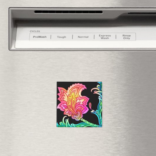 ネオンの花 マグネット (インサイチュ (食洗機))