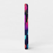 ネオンの葉が輝くアート Case-Mate iPhoneケース (裏面/左)