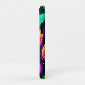 ネオンの葉が輝くアート Case-Mate iPhoneケース (裏面/右)