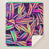 ネオンの葉のパターンが発表 シェルパブランケット (正面)