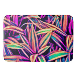 ネオンの葉のパターンが発表 バスマット