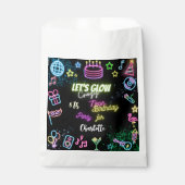 ネオンの誕生日熱狂するを輝かせよう フェイバーバッグ (正面)