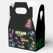 ネオンの誕生日熱狂するを輝かせよう フェイバーボックス (オープン)