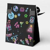 ネオンの誕生日熱狂するを輝かせよう フェイバーボックス (裏面サイド)