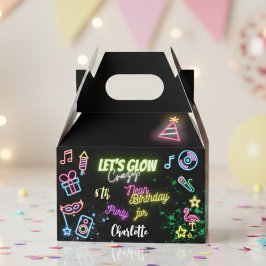 ネオンの誕生日熱狂するを輝かせよう フェイバーボックス