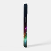 ネオンの音符 iPhone 15ケース (右側面)