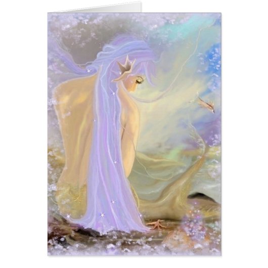 ネオンの髪の人魚 (正面)