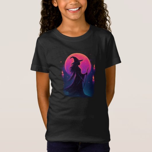 ネオンの魔女の嘆き Tシャツ (正面)