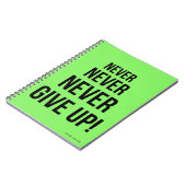 ネオンはウィンスト与えンチャーチルを決してやる気を起こさせるない ノートブック (左側)