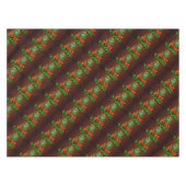 ネオンはクリスマスがとても楽しい テーブルクロス (正面(横))